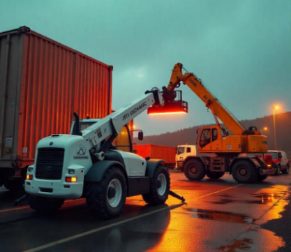 Telehandlers vs. Cranes: Which One is Best for Your Construction Project?