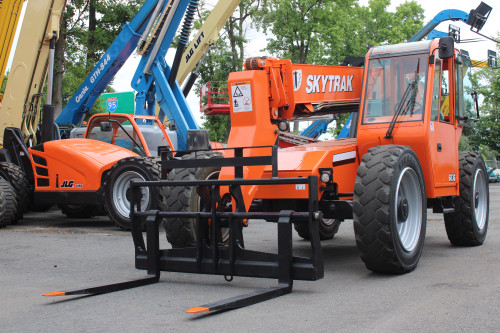 Here's why telehandler forklifts for sale are a must-have on every project site:  

High reach and flexibility for overhead works. 

Built to handle weights from 2,000 to over 12,000 pounds. 