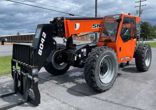 A SkyTrak Telehandler for Sale can accommodate between 5,000- and 12,000-pounds worth of weight, according to variety.