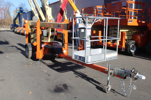 Towable Boom Lifts for Sale or seeking a towable boom lift rental, National Lift will not disappoint.