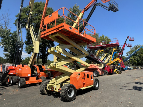  used man lifts for sale in action. You will find the high-quality and reliability of the equipment, whether you're searching for a boom lift, a telehandler for sale, or a scissor lift. 