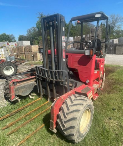 Moffett forklifts differ from other forklifts as they are smaller machines that have a truck installed underneath them to make quick loading and unloading on the back of a truck or trailer.