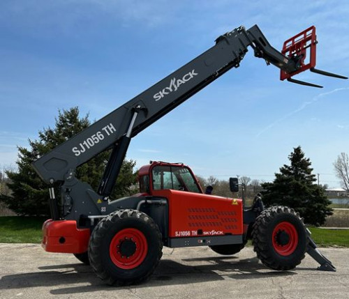 Loader Container Handler: Heavy shipping containers demand specialized equipment in handling and transport, like a container handler.